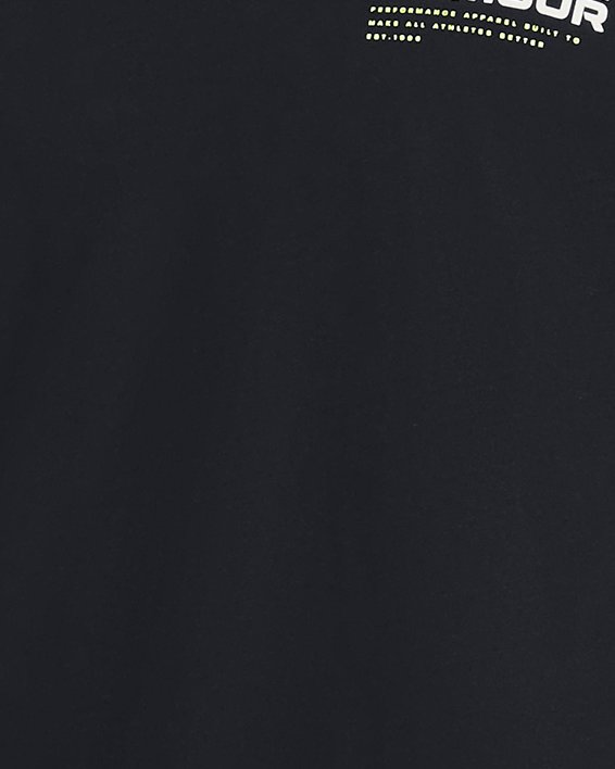 Men's UA Schematic Logo Short Sleeve in Black image number 0