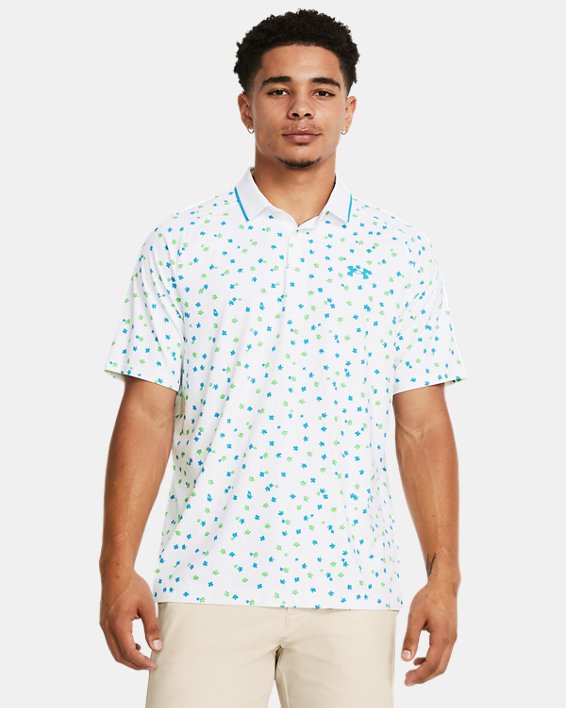 Polo UA Iso-Chill Floral pour hommes