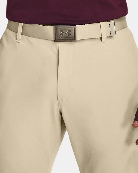 Men's UA Golf Tapered Pants in Brown image number 2