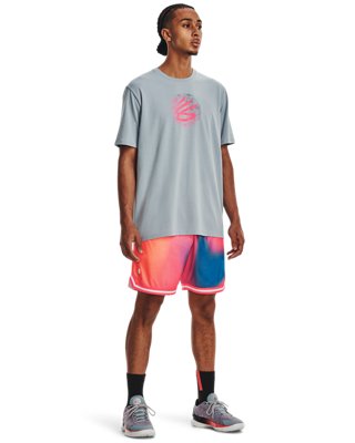 Under Armour Men's Curry Heavy Mesh 8" Shorts. 3