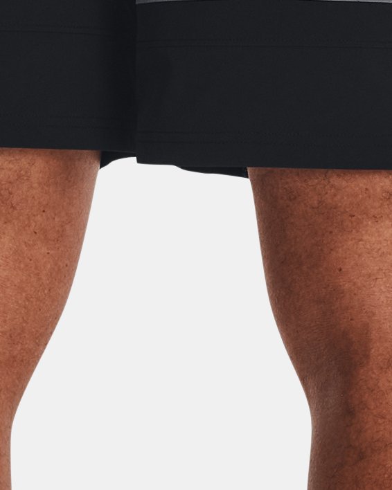 Men's UA Baseline Woven Shorts in Black image number 1