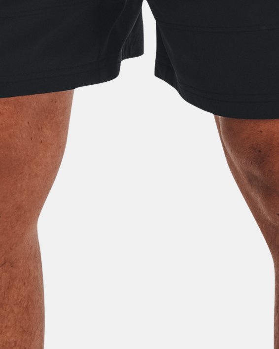 Men's UA Baseline Woven Shorts, Black, pdpMainDesktop image number 0
