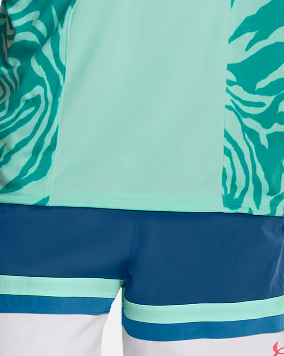 Men's UA Baseline Woven Shorts in Blue image number 2