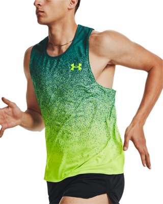 Under Armour Men's UA RUSH™ Run Singlet. 1