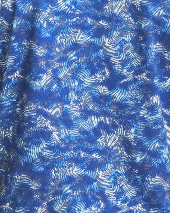 UA Playoff Poloshirt mit Aufdruck für Damen, Blue, pdpMainDesktop image number 1