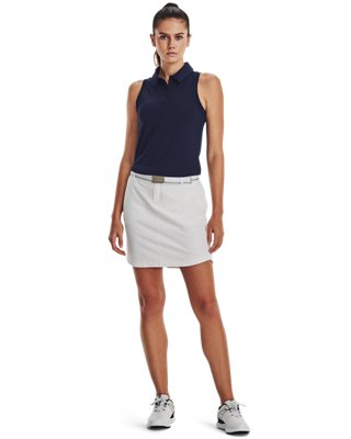 Polo sin mangas UA Playoff para mujer, Blue, pdpMainDesktop image number 2