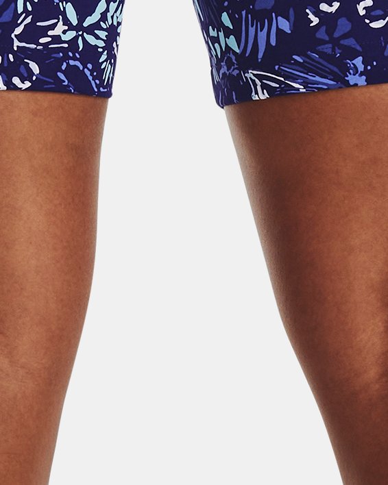 UA Links Shorts mit Druck für Damen, Blue, pdpMainDesktop image number 1