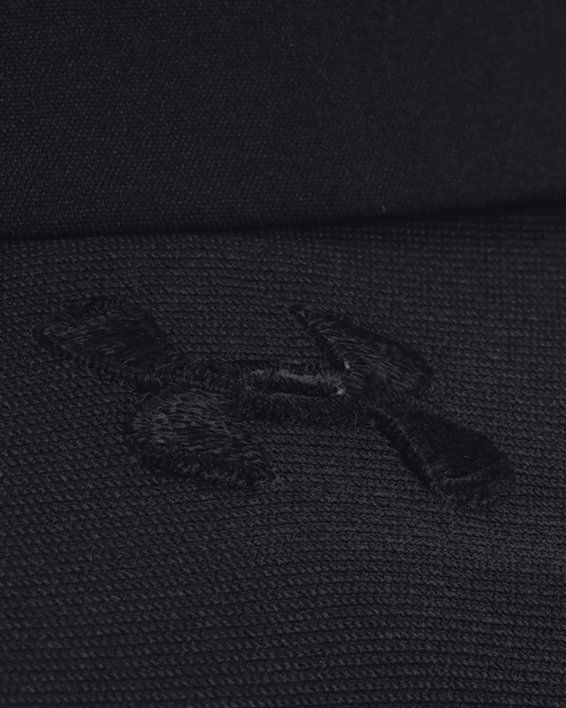 เสื้อโปโล UA Luxe สำหรับผู้ชาย in Black image number 3