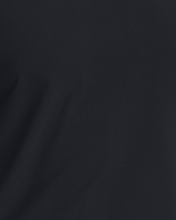 เสื้อโปโล UA Luxe สำหรับผู้ชาย in Black image number 0