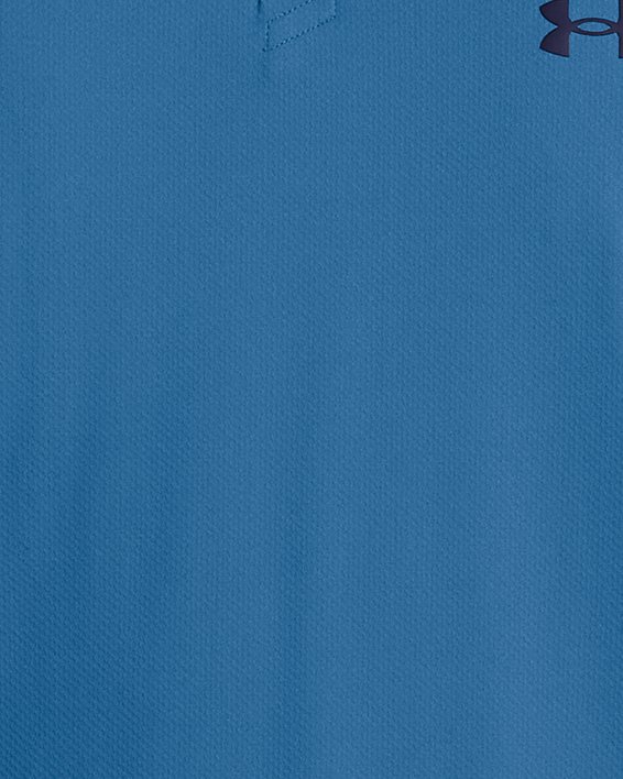 Herren UA Iso-Chill Poloshirt, Blue, pdpMainDesktop image number 0