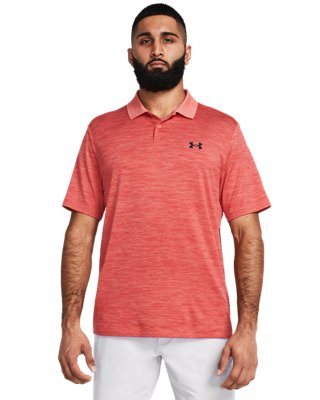 pink under armour polo men's
