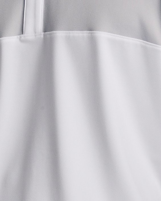 男士UA Performance 3.0 Colorblock Polo衫 in White image number 0