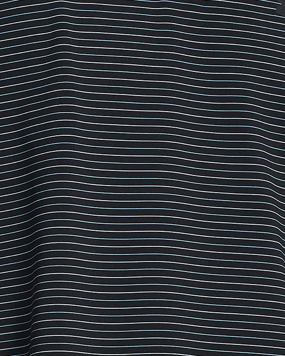 Herenpolo UA Performance 3.0 Stripe, Black, pdpMainDesktop image number 0