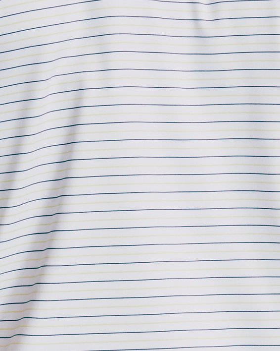 Men's UA Matchplay Stripe Polo in White image number 1