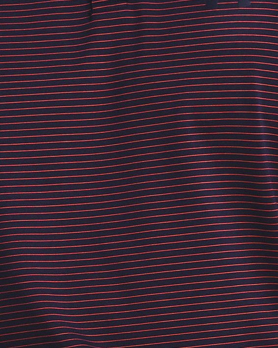 เสื้อโปโล UA Performance 3.0 Stripe สำหรับผู้ชาย in Blue image number 0