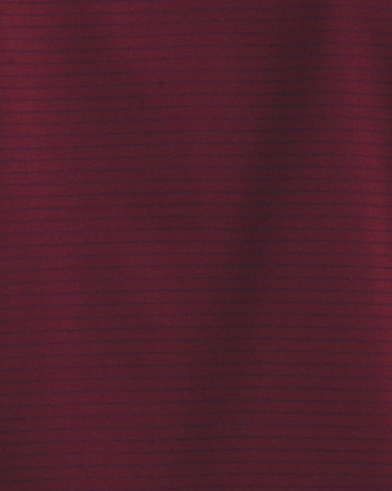 男士UA Performance 3.0 Stripe Polo衫 in Red image number 1