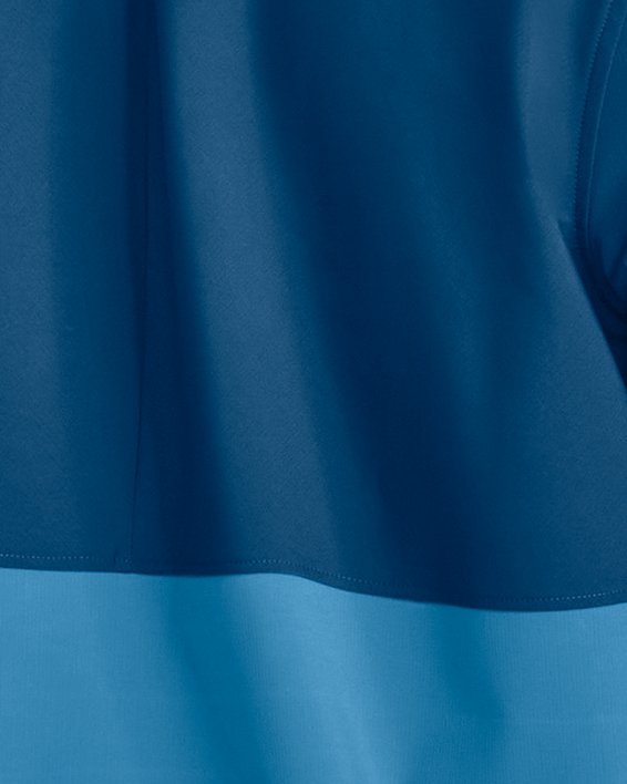 Herren UA Storm Windstrike Oberteil mit ½-Zip, Blue, pdpMainDesktop image number 1