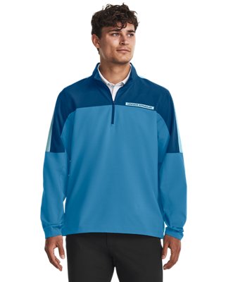Under Armour Men's Storm Windstrike ½ Zip Varsity / Cosmic / Blizzard Blue Medium