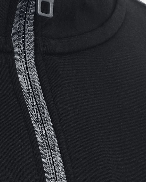 Men's UA Storm Midlayer Full-Zip, Black, pdpMainDesktop image number 3