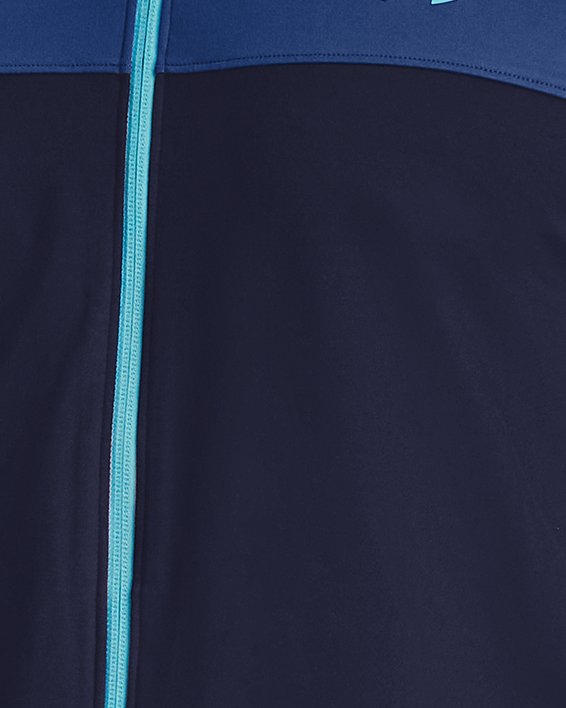 Men's UA Storm Midlayer Full-Zip in Blue image number 0