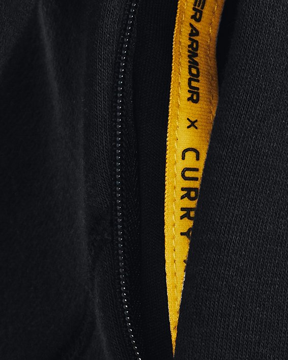 เสื้อคอกลมแขนยาว Curry สำหรับผู้ชาย in Black image number 3