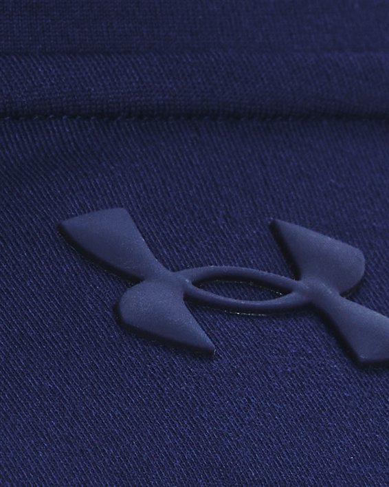 Men's UA Storm Midlayer Crestable ½ Zip, Blue, pdpMainDesktop image number 3