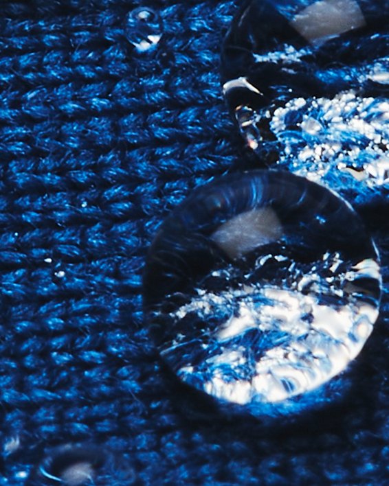 Men's UA Storm Midlayer Crestable ½ Zip, Blue, pdpMainDesktop image number 4