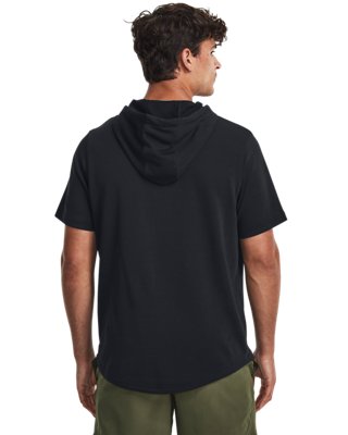 Project Rock Terry Men's Short Sleeve Hoodie | Under Armour