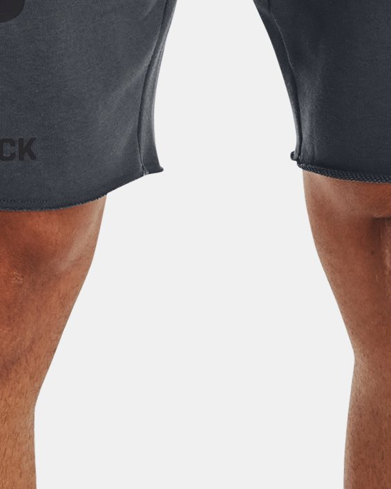 Under Armour Men's Project Rock Terry Brahma Bull Shorts - Gray, MD