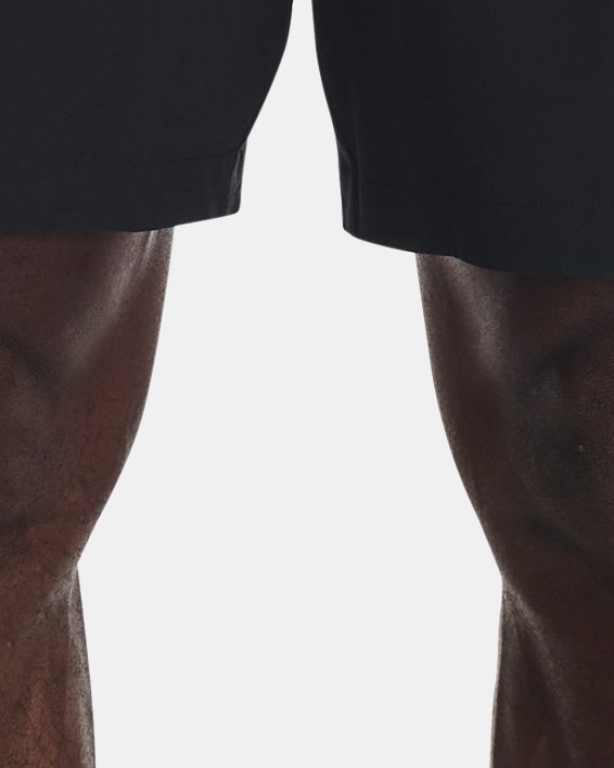 Men's Project Rock Woven Shorts, Black, pdpMainDesktop image number 0