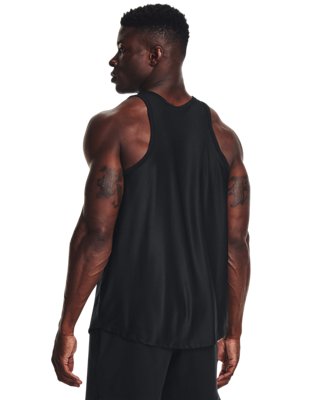 Playera sin mangas Project Rock Iso-Chill para hombre, Black, pdpMainDesktop image number 1