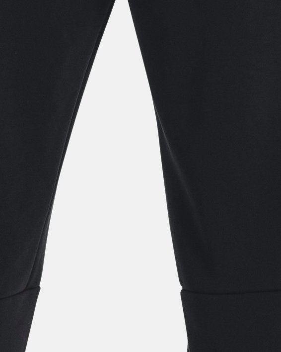 Men's Project Rock Heavyweight Terry Pants in Black image number 1