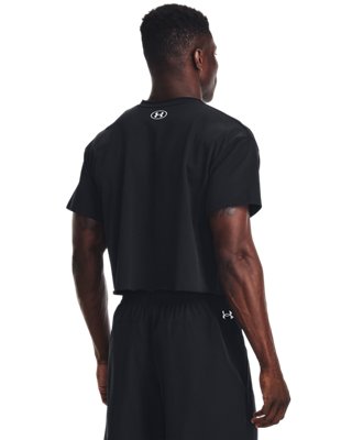 Under Armour Men's Project Rock Heavyweight Stay Hungry Cutoff T-Shirt. 2