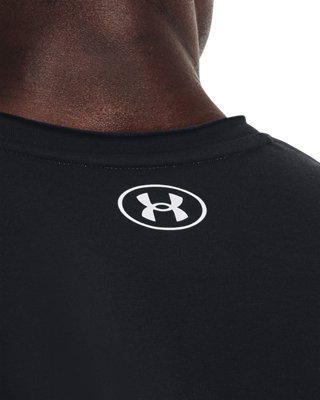 Under Armour Men's Project Rock Heavyweight Stay Hungry Cutoff T-Shirt. 4