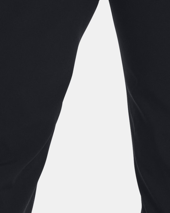 Women's UA Woven Graphic Pants, Black, pdpMainDesktop image number 1