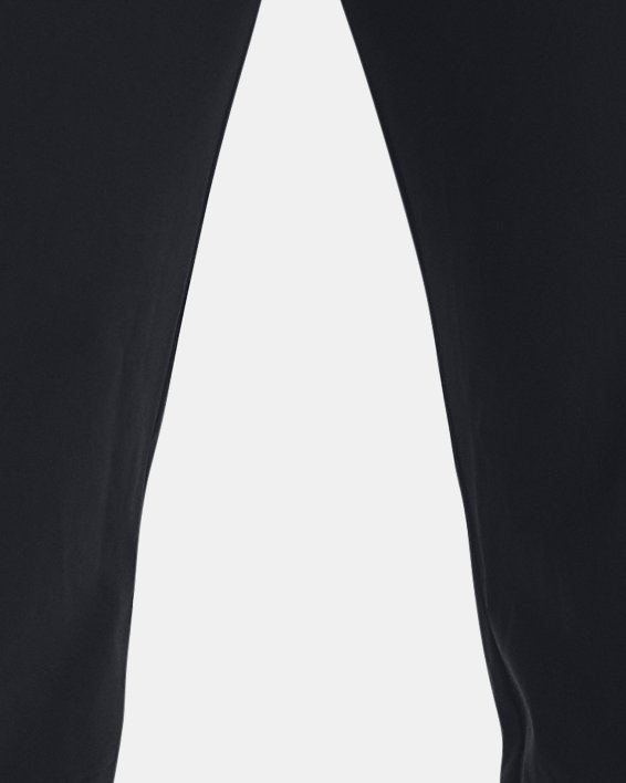 Women's UA Woven Graphic Pants, Black, pdpMainDesktop image number 0