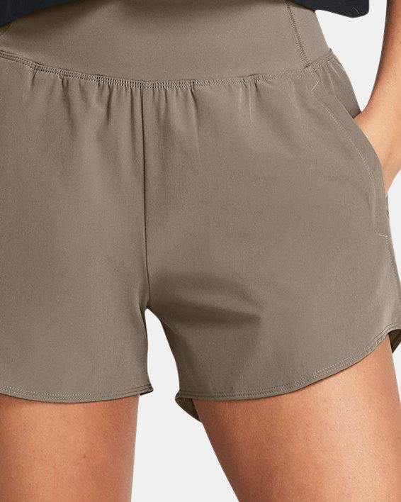 Women's UA Vanish SmartForm Shorts in Brown image number 2