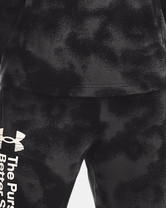 Pantalón de entrenamiento UA Rival Terry para hombre, Black, pdpMainDesktop image number 2