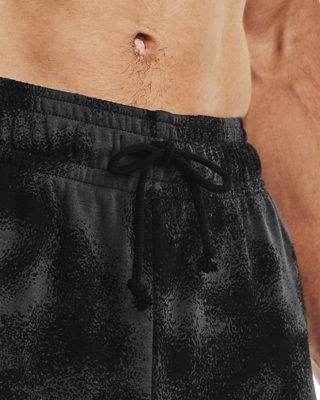 Pantal&oacute;n de entrenamiento UA Rival Terry para hombre, Black, pdpMainDesktop image number 3