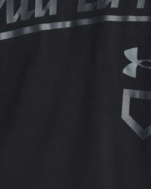 Under Armour Foundation Men's Tennis T-Shirt - Dark Grey/Black