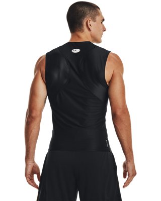 Men's Project Rock HeatGear® IsoChill Black Adam Tank Under Armour