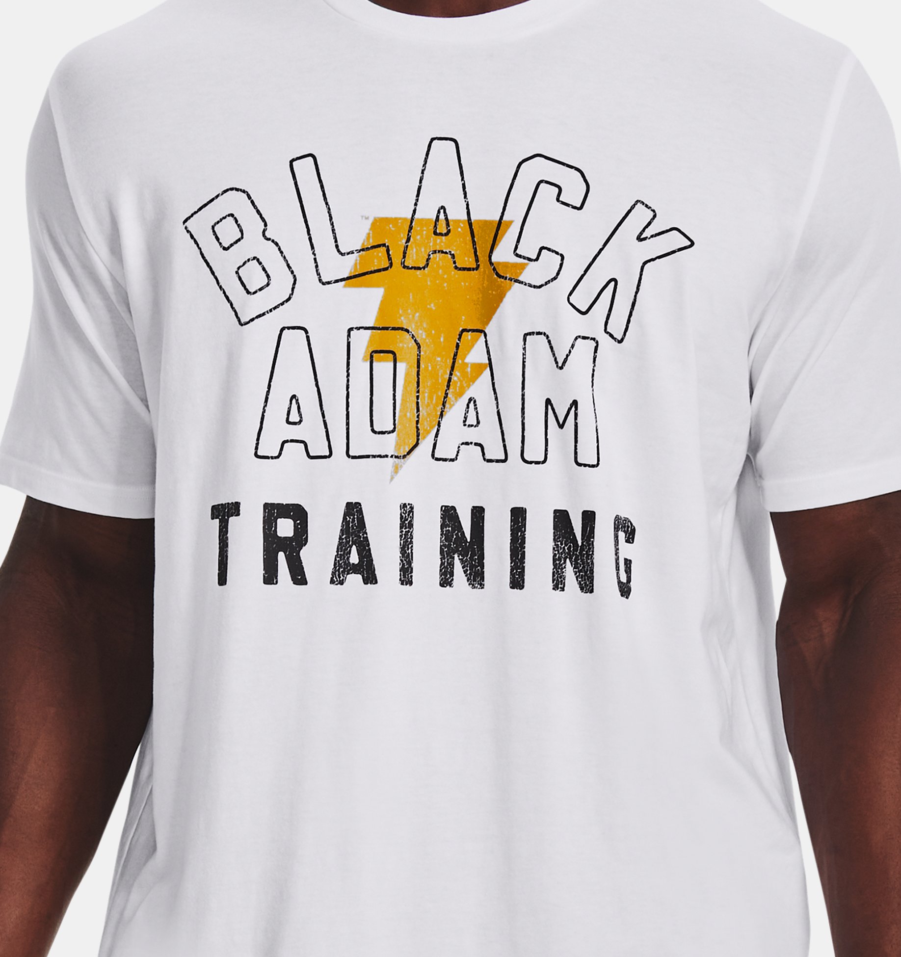 Under Armour Men's Project Rock Black Adam Short Sleeve T-Shirt XXL 1377758  001