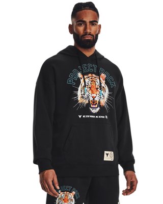 Sudadera con capucha Project Rock Rival Fleece Stay Hungry para hombre