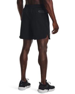 Shorts Project Rock Unstoppable para hombre, Black, pdpMainDesktop image number 1