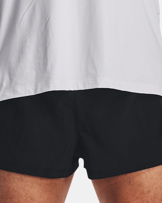 Men's UA Launch Split Perf Shorts, Black, pdpMainDesktop image number 2
