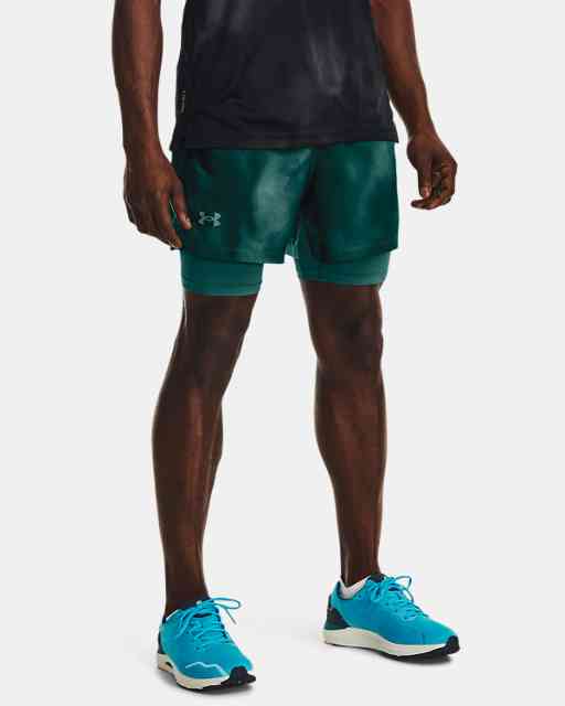 Men's UA Iso-Chill Up The Pace 2-in-1 Shorts