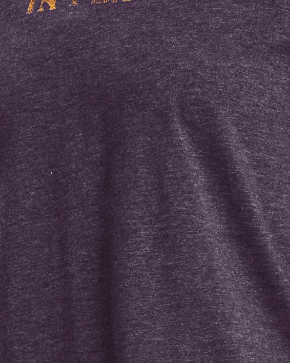 UA Run In Peace Kurzarm-Oberteil für Damen, Purple, pdpMainDesktop image number 1