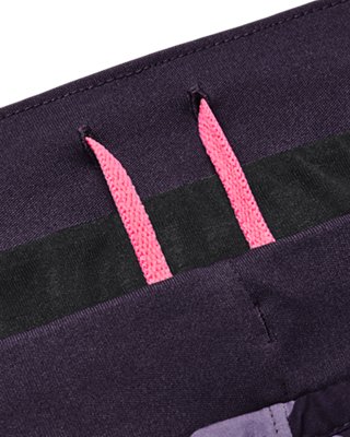 Shorts UA Run In Peace para mujer, Purple, pdpMainDesktop image number 6