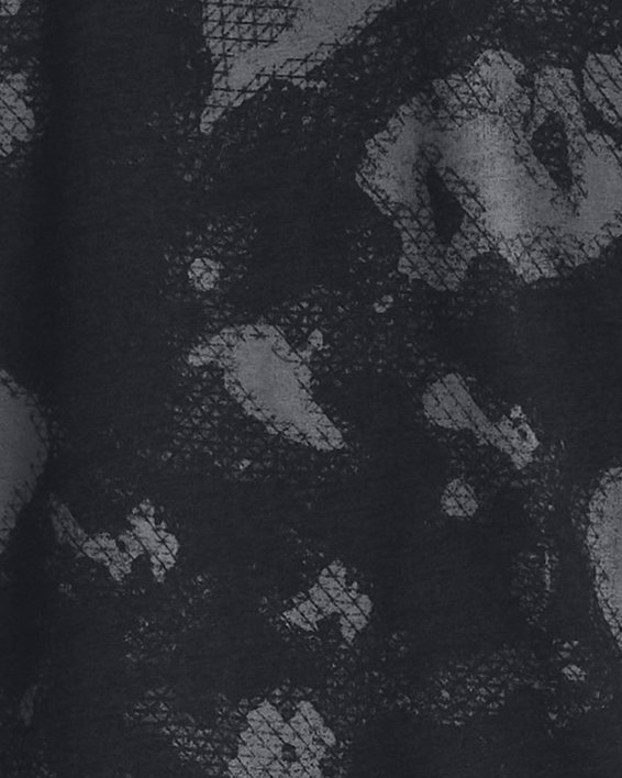 Men's Project Rock HWIR Printed Short Sleeve in Black image number 1