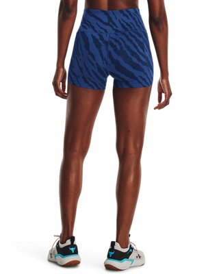 Women's Project Rock Meridian Training Ground Printed Shorts image number 1